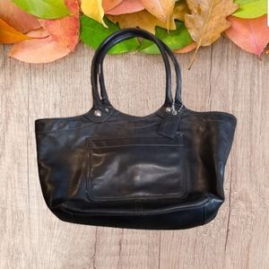 COACH Black Leather Purse